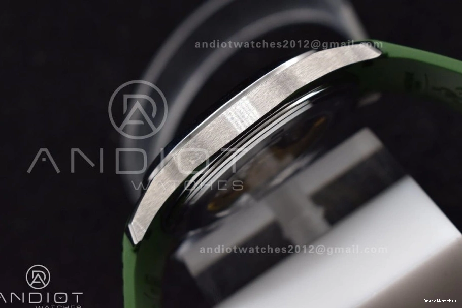 Rubber On 1:1 Aquanaut 514 Dial SS NewStyle Strap 324CS 5168G 42mm ZF Edition Green Green Best 0922